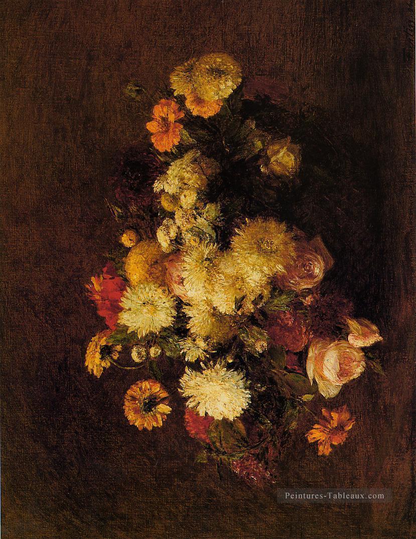 Bouquet de fleurs3 Henri Fantin Latour Peintures à l'huile